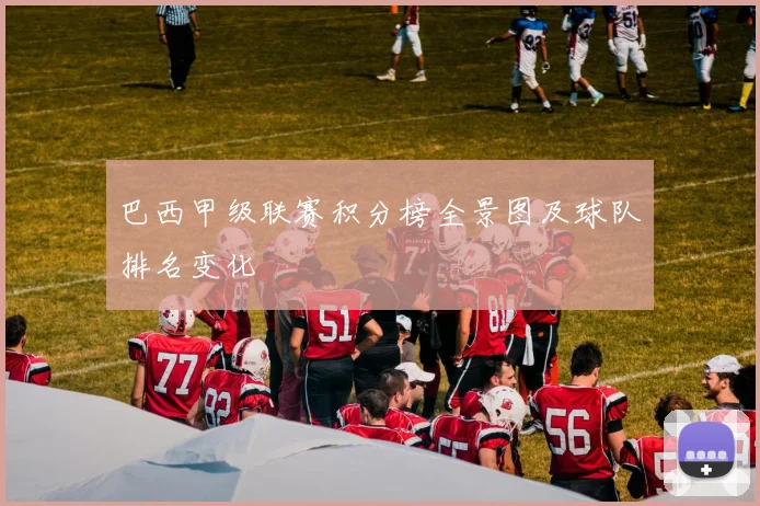 巴西甲级联赛积分榜全景图及球队排名变化